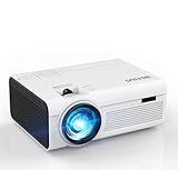 Mini Bluetooth Beamer Heimkino Projektor, BIGASUO LED Video Handy Beamer HD...