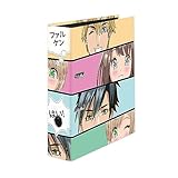Original Falken Motiv-Ordner Manga Faces. Made in Germany. 8 cm breit DIN A4...