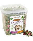 petifool Blütenzauber 360g - Ergänzungsfutter für Nager - natürliches...