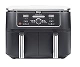 Ninja Foodi MAX Dual Zone Digitale Heißluftfritteuse, 9,5L Airfryer, 2 Fächer,...