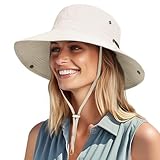 FURTALK Unisex UV Schutz Sonnenhut für Damen Herren Sommerhut Faltbar Wanderhut...