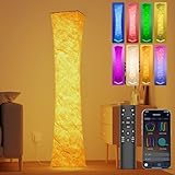 ANTENLICHT RGB Stehlampe Wohnzimmer Dimmbar 155 cm LED Stehleuchte mit Musik...