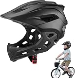 Ghzste Kids Full Face Helm, 2 in 1 Kinder -Skateboard und Fahrradhelme, Leichter...