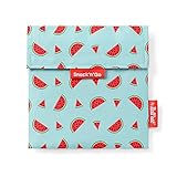 Roll'eat ® Snack'n'Go Fruits Watermelon Design | Wiederverwendbare Snack-Tasche...