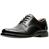 Clarks Herren Un Aldric Lace Derbys, Schwarzes Leder, 47 EU