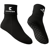 Khroom 3mm Neoprensocken Herren, Damen, Kinder | Wassersocken mit Anti-Rutsch...