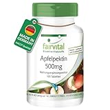 Fairvital | Apfelpektin 500mg Tabletten - 100 Tabletten - mit löslichen...