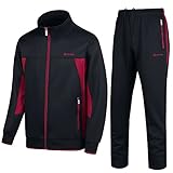 PUMPITU Herren Casual Athletic Trainingsanzug Langarm Sweatsuit Set Full Zip...