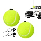 Parkhilfe für Garage – 2 Stück Tennisball mit Seil für Auto-Stopp,...