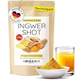 Meerbach & Rose Fruchtig scharfer Ingwer Shot 125g, Nachfüllpack, veganer...