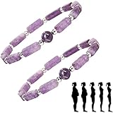 Pipihome Amethyst Magnetfeldtherapie Armband - Kristall Edelstein für Abnehmen,...