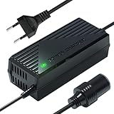 HIULLEN Spannungswandler 220v auf 12v, Adapter Zigarettenanzünder Steckdose,...