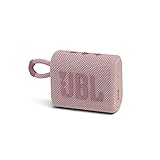 JBL GO 3 kleine Bluetooth Box in Pink – Wasserfester, tragbarer Lautsprecher...