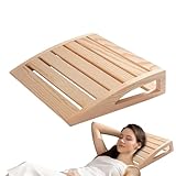 Handgefertigter Sauna-Kopfstütze 38x31x7cm | Ergonomisch Aus Massivholz |...
