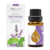 Essences Bulgaria Bio-Patchouli Ätherisches Öl 15ml | Pogostemon cablin | 100%...