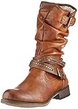 MUSTANG Damen Stiefel, cognac, 38 EU