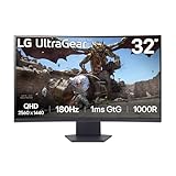 LG Electronics 32GS60QX-B.AEUQ UltraGear™ Curved QHD Gaming VA-Monitor 32'...