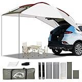 Inoamity Heckzelt Sonnensegel Auto 240x190cm – Wasserdichtes SUV...