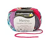 Schachenmayr Merino Extrafine 120 Color, 50G kopenhagen Mix Handstrickgarne