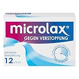 Microlax Klistiere, 12X5 ml, Gel, für Verstopfung