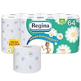 Regina Toilettenpapier mit Kamillenduft, fein und fest PZH-Hygienezertifikat (64...