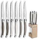 Lou Laguiole Steakmesser Set 6-teilig | 2511 Steakmesser mit Tradition und Stil...