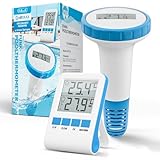 Pool Thermometer Funk: Digitales Teich- und Poolthermometer mit...