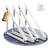 Solarmodul Halterung, 114cm 2 Paar Solarpanel Halterung, Halterung...