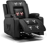 COMHOMA Relaxsessel Massagesessel Fernsehsessel mit Liegefunktion Vibration...