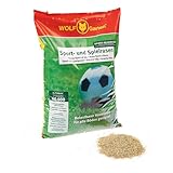 WOLF-Garten Sport- & Spielrasen LG 125 (für 125 m², schnell nutzbar &...