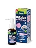 Kneipp Baldrian Gute Nacht Spray - mit Cannabis Sativa Öl - Orangen-Geschmack -...