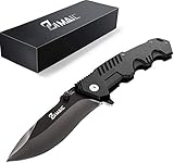 ZIMAIC Klappmesser I Scharfes Taschenmesser I Einhandmesser, Outdoor & Survival...