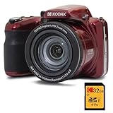KODAK Bridge-Kamera Pack Pixpro Astro Zoom AZ425 + 32 GB SDHC-Karte - 20 MP...