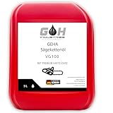 Sägekettenöl VG 100 | 5 L | Hochwertiges Kettenöl für Motorsägen | Starke...