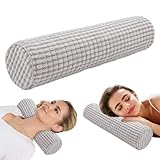 Wapasezyar Nackenrolle mit Bezug, Nackenrolle Memory Foam, 11x45 cm...