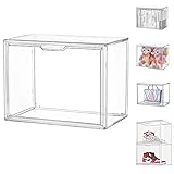 Siyecioa Acryl Vitrine Schaukasten Transparent, Plexiglas Vitrine mit Tür Für...