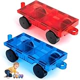 Youghuen Magnetische Bauklötze Expansion Auto, 2 Piece Magnet Bricks Truck...