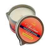 Vibratissimo Massagekerze Peach Grace 50ml | Kerze mit Pfirsich Duft | Kerze...