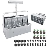 Manueller Erdballenpresse, 8 Erdblöcke, 2in Bodenblocker, Hand Soil Blocker,...