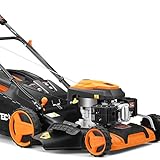 FUXTEC 4in1 Benzin Rasenmäher FX-RM5196PRO mit flexiblem Antrieb, Gartenmäher...