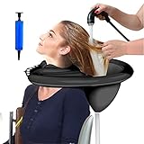 Tragbares Haarwaschbecken, mobiler Salon PVC Faltbares Haarwaschbecken für...