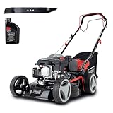 Scheppach Rasenmäher RM420A | 5 in 1-3,3PS | Schnittbreite 420mm | 45L Fangkorb...