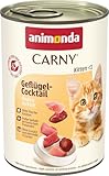 animonda Carny Kitten Geflügel-Cocktail (12 x 400 g), Kitten Nassfutter für...
