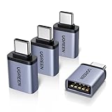 UGREEN Adapter USB C auf USB (4 Stück) 10Gbps Handy OTG Adapter Thunderbolt 4/5...