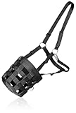 Equinate Fressbremse Grazeguard mit Polsterband Pony | Stufenlos Verstellbarer &...