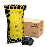 Neandertaler Feuer Holzkohle Grillkohle Buche - 10kg 20kg 30kg Charcoal BBQ...