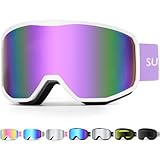 Supertrip Skibrille Damen Herren, Snowboard Brille für Brillenträger, Anti-Fog...