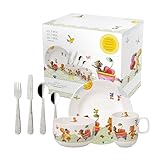 Villeroy & Boch - Hungry As A Bear Set Mit Kinderbesteck Und Kindergeschirr 7...