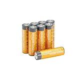 Amazon Basics AA-Alkali-Hochleistungsbatterien, 1,5 V, 10 Jahre lagerfähig, 8...