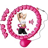 Smart Hoop Reifen Erwachsene Mit Gewicht Kugel,Ultra Leiser Hoola Hoop zum...